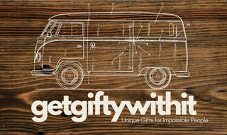 Exclusive - Get Gifty With It Logo Sign Engraved Map