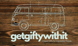 Exclusive - Get Gifty With It Logo Sign Engraved Map