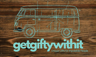 Exclusive - Get Gifty With It Logo Sign Engraved Map