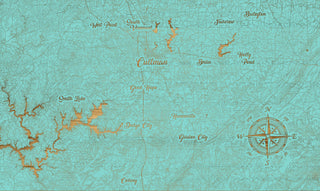 Exclusive - Cullman County Expanded Engraved Map