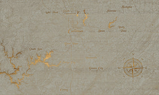 Exclusive - Cullman County Expanded Engraved Map