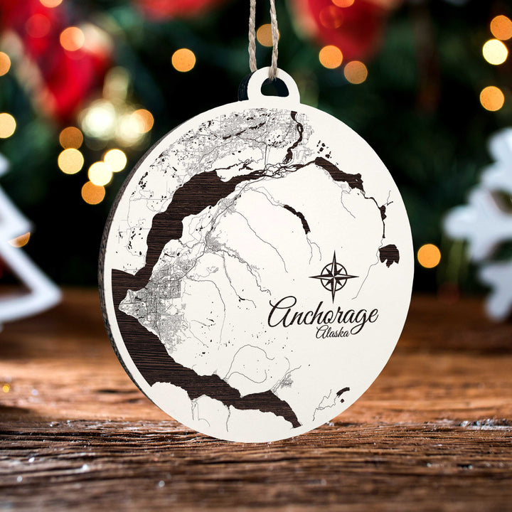 Anchorage, Alaska Ornament