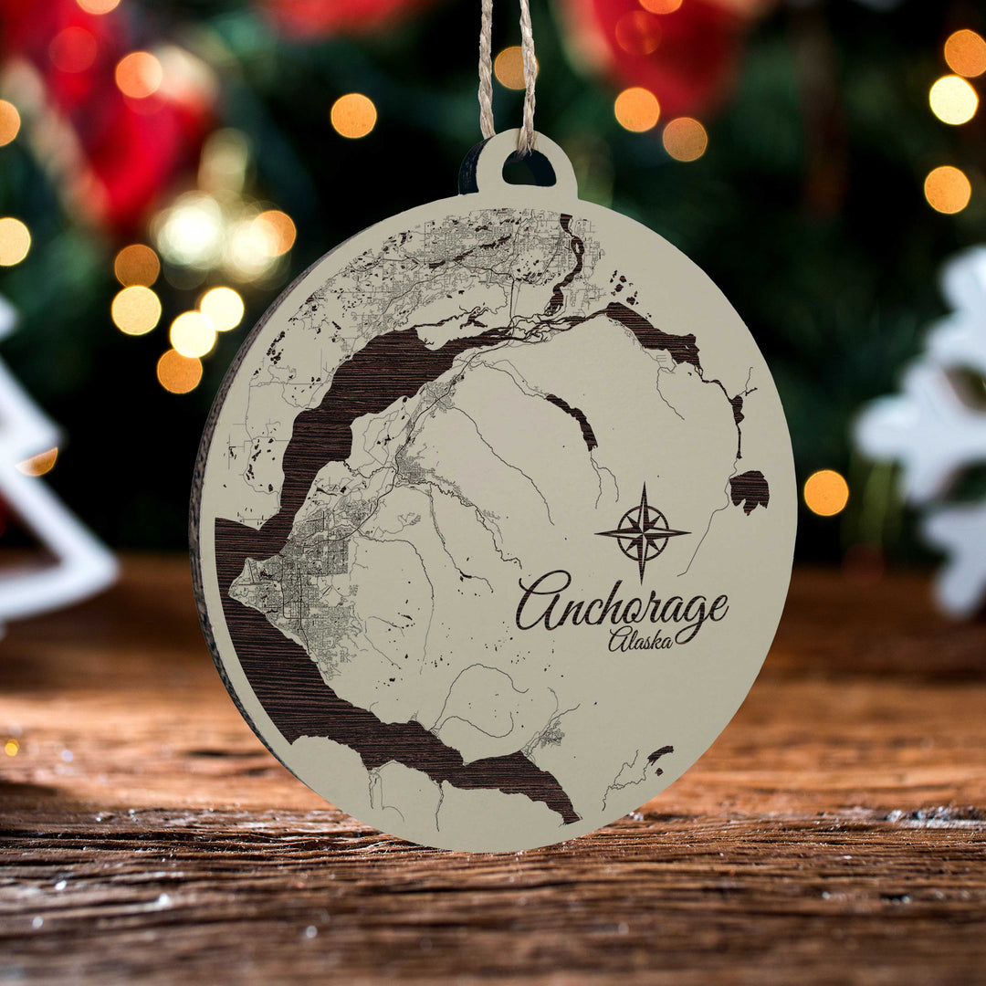 Anchorage, Alaska Ornament