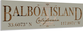 FP1829 - Balboa Island Anchor Engraved Stick (Standard)