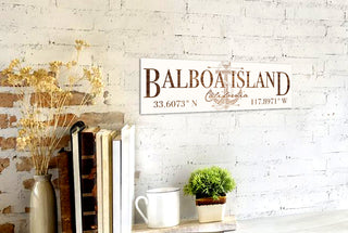 FP1829 - Balboa Island Anchor Engraved Stick (Standard)