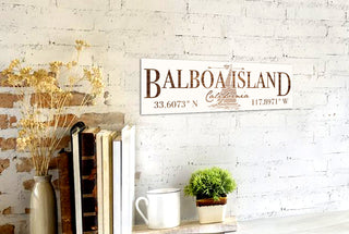 FP1829 - Balboa Island Sailboat Engraved Stick (Standard)