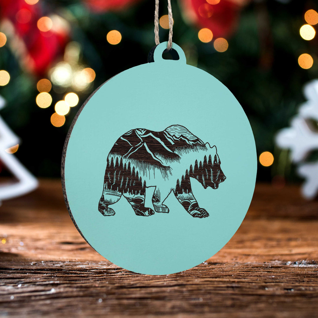 Bear Abstract Ornament