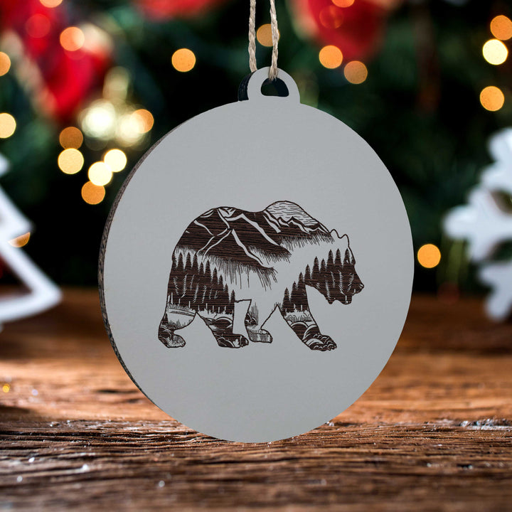 Bear Abstract Ornament