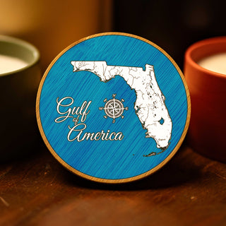 FP0505 - State of Florida Magnet Top Candle (Standard)