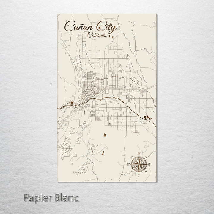 Cañon City, Colorado Street Map