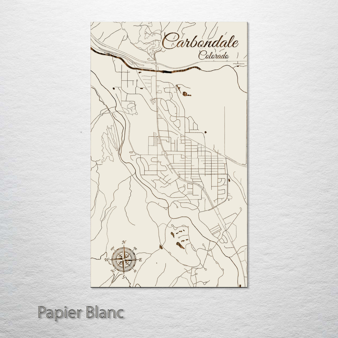 Carbondale, Colorado Street Map