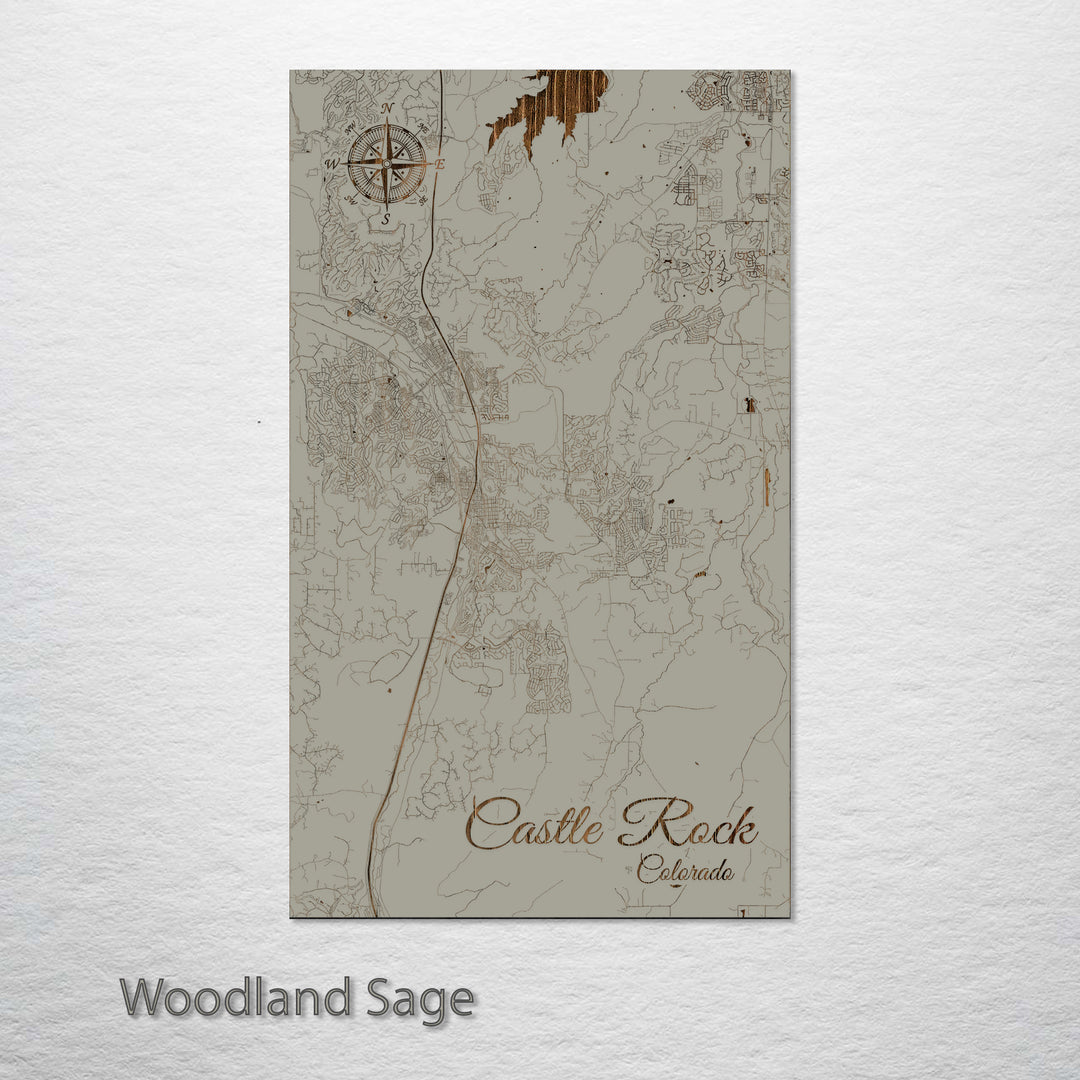 Castle Rock, Colorado Street Map