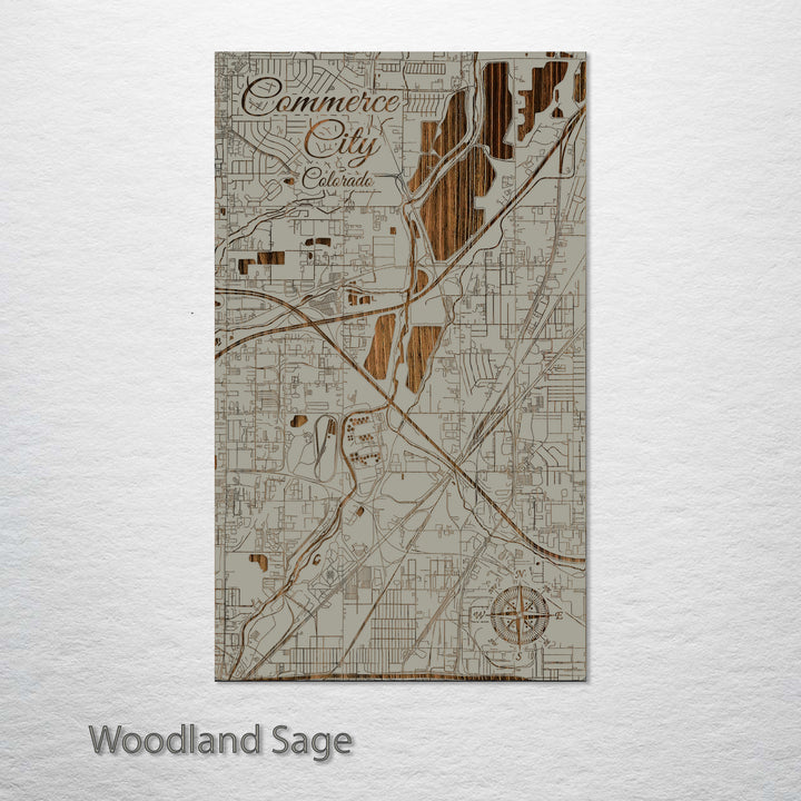 Commerce City, Colorado Street Map