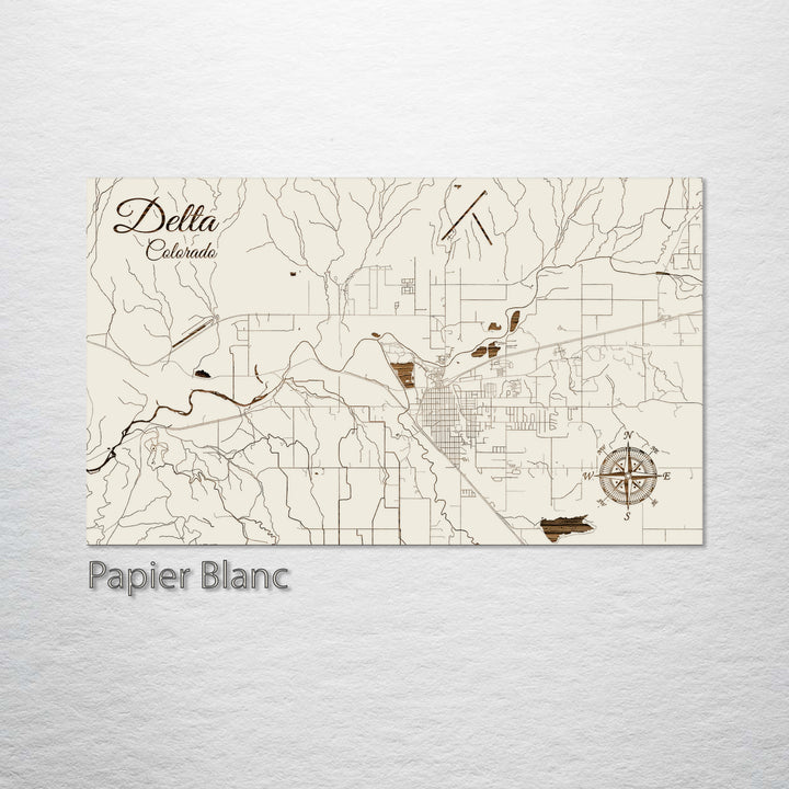 Delta, Colorado Street Map