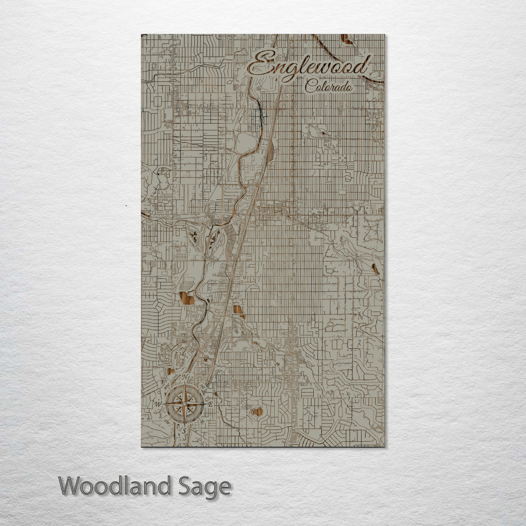 Englewood, Colorado Street Map