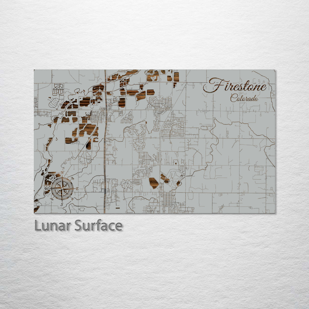 Firestone, Colorado Street Map