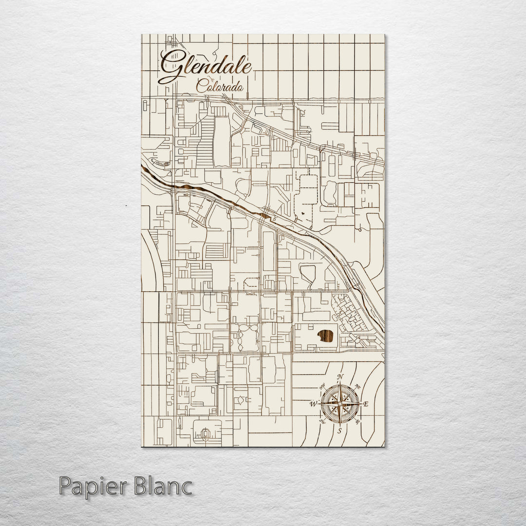 Glendale, Colorado Street Map