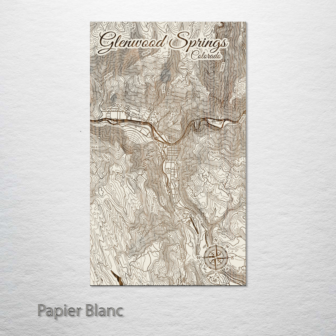 Glenwood Springs, Colorado Street Map