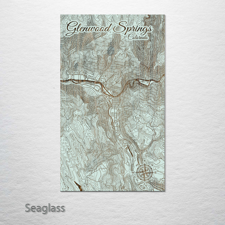 Glenwood Springs, Colorado Street Map