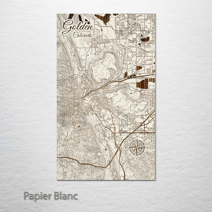 Golden, Colorado Street Map