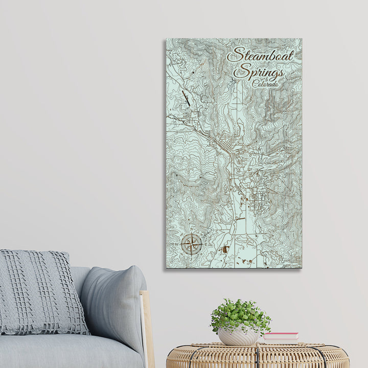 Steamboat Springs, Colorado Street Map