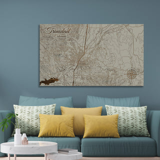 Trinidad, Colorado Street Map