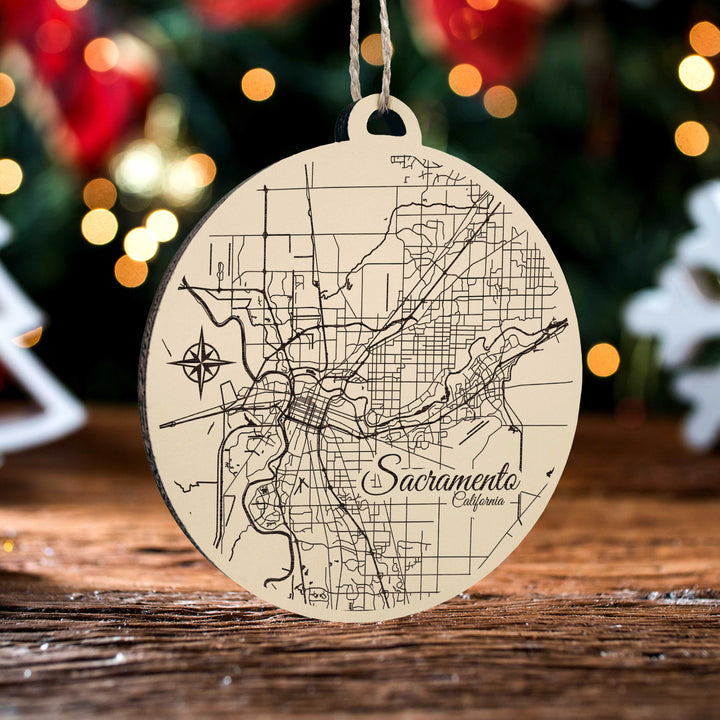 Sacramento, California Ornament