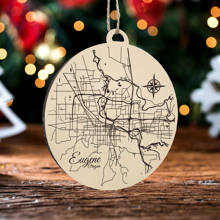 Eugene, Oregon Ornament