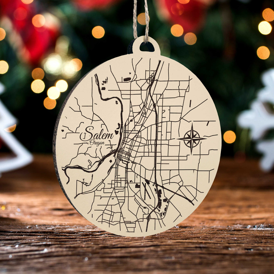 Salem, Oregon Ornament