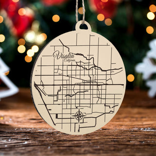 Visalia, California Ornament