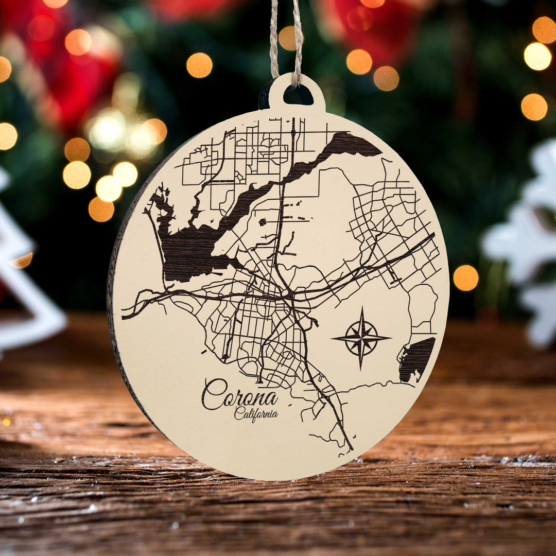 Corona, California Ornament