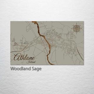 Athlone, Ireland Street Map