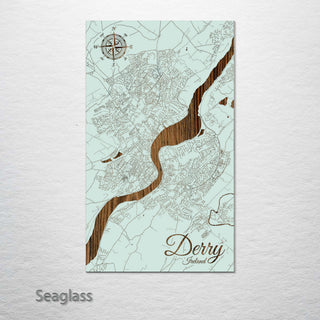 Derry, Ireland Street Map