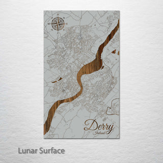 Derry, Ireland Street Map