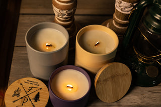 Seashells - Candle w/ Custom Magnetic Lid