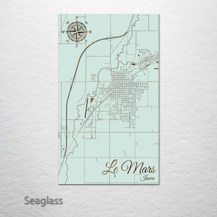 Le Mars, Iowa Street Map