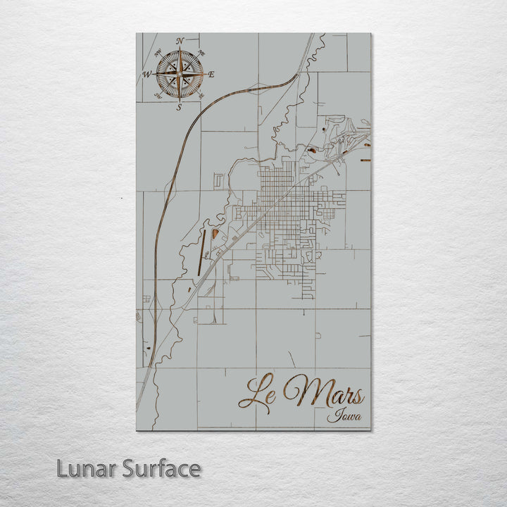 Le Mars, Iowa Street Map