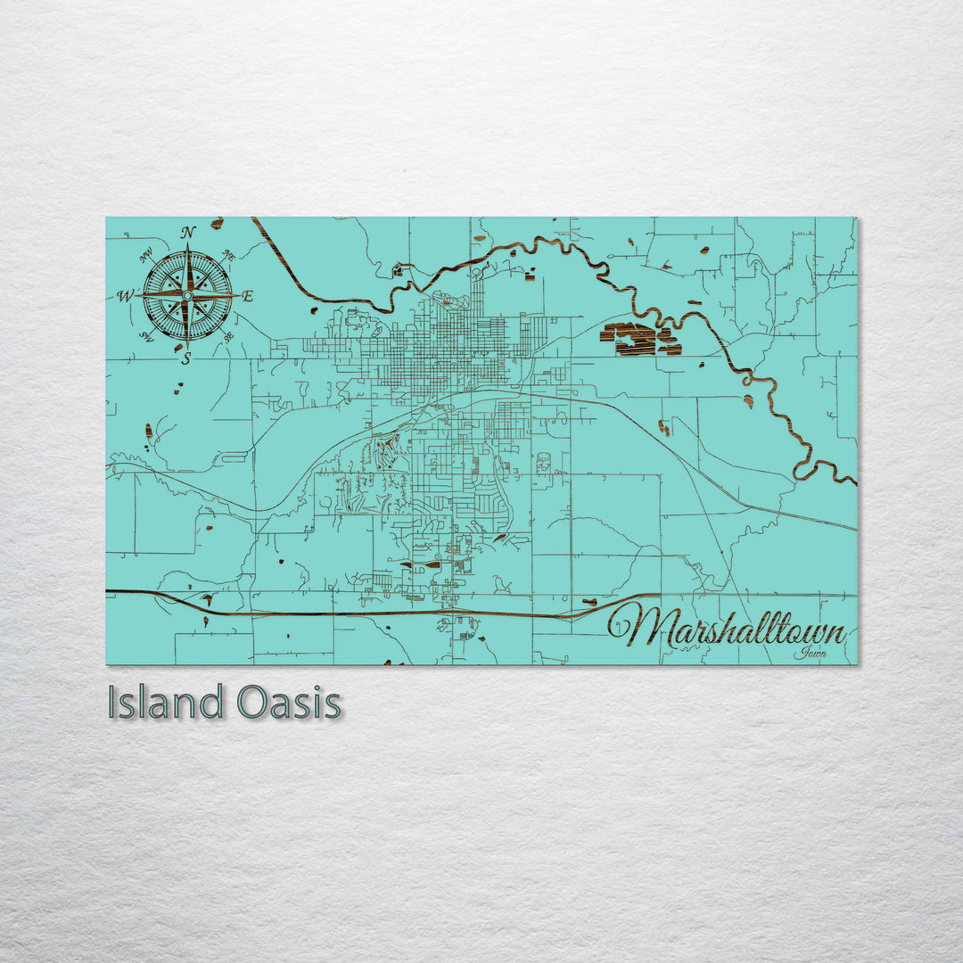 Marshalltown, Iowa Street Map