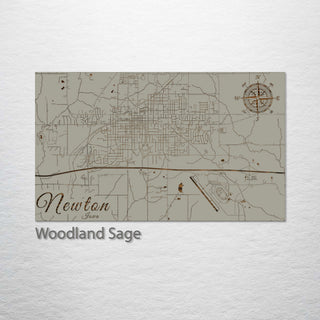 Newton, Iowa Street Map