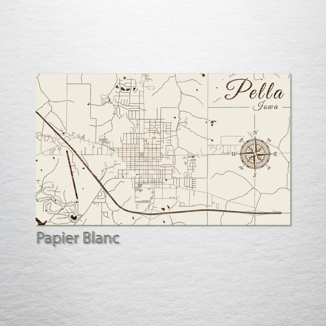 Pella, Iowa Street Map