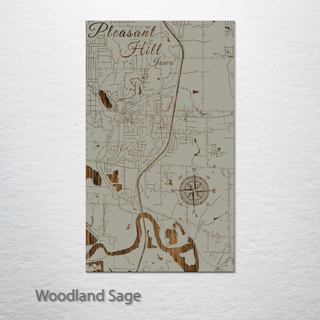 Pleasant Hill, Iowa Street Map