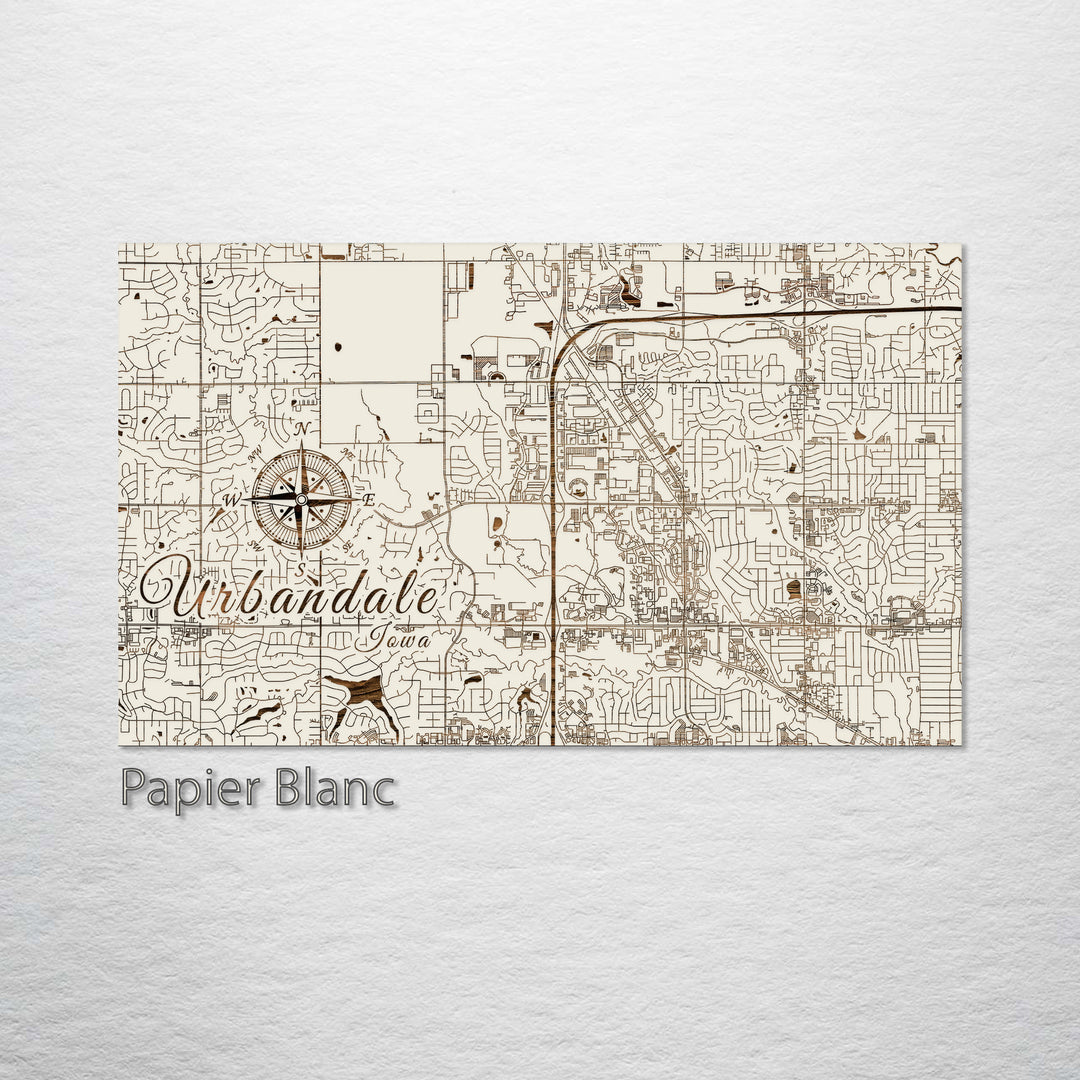 Urbandale, Iowa Street Map