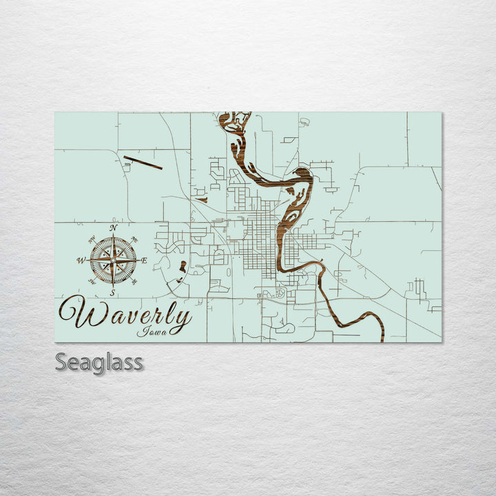 Waverly, Iowa Street Map