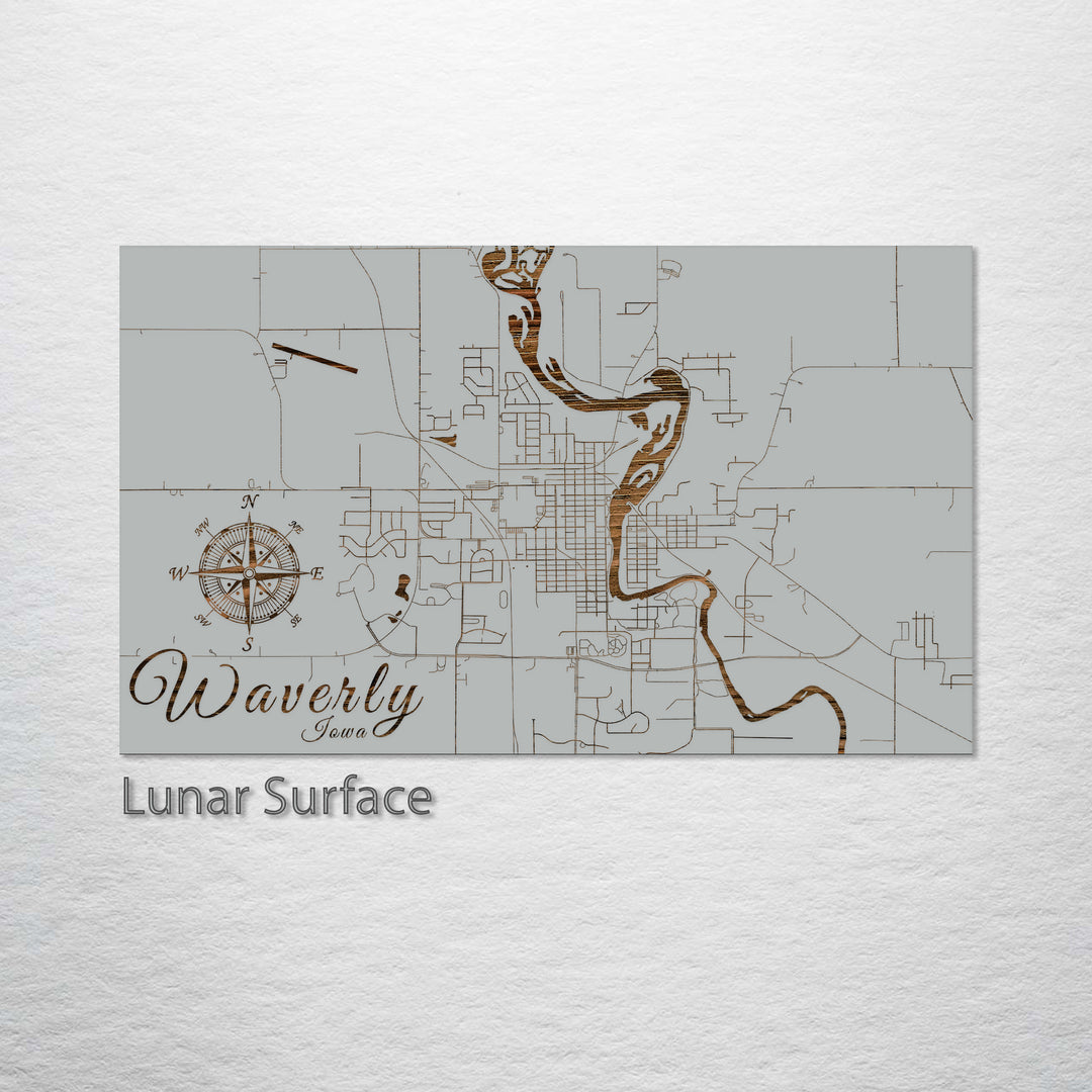 Waverly, Iowa Street Map