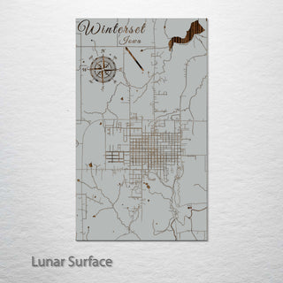 Winterset, Iowa Street Map