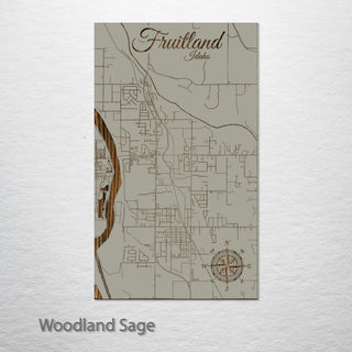 Fruitland, Idaho Street Map