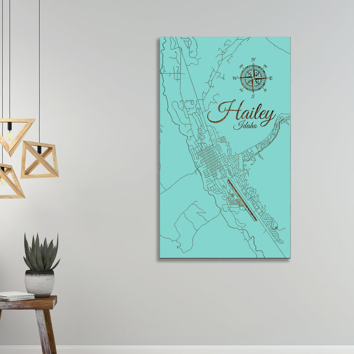 Hailey, Idaho Street Map