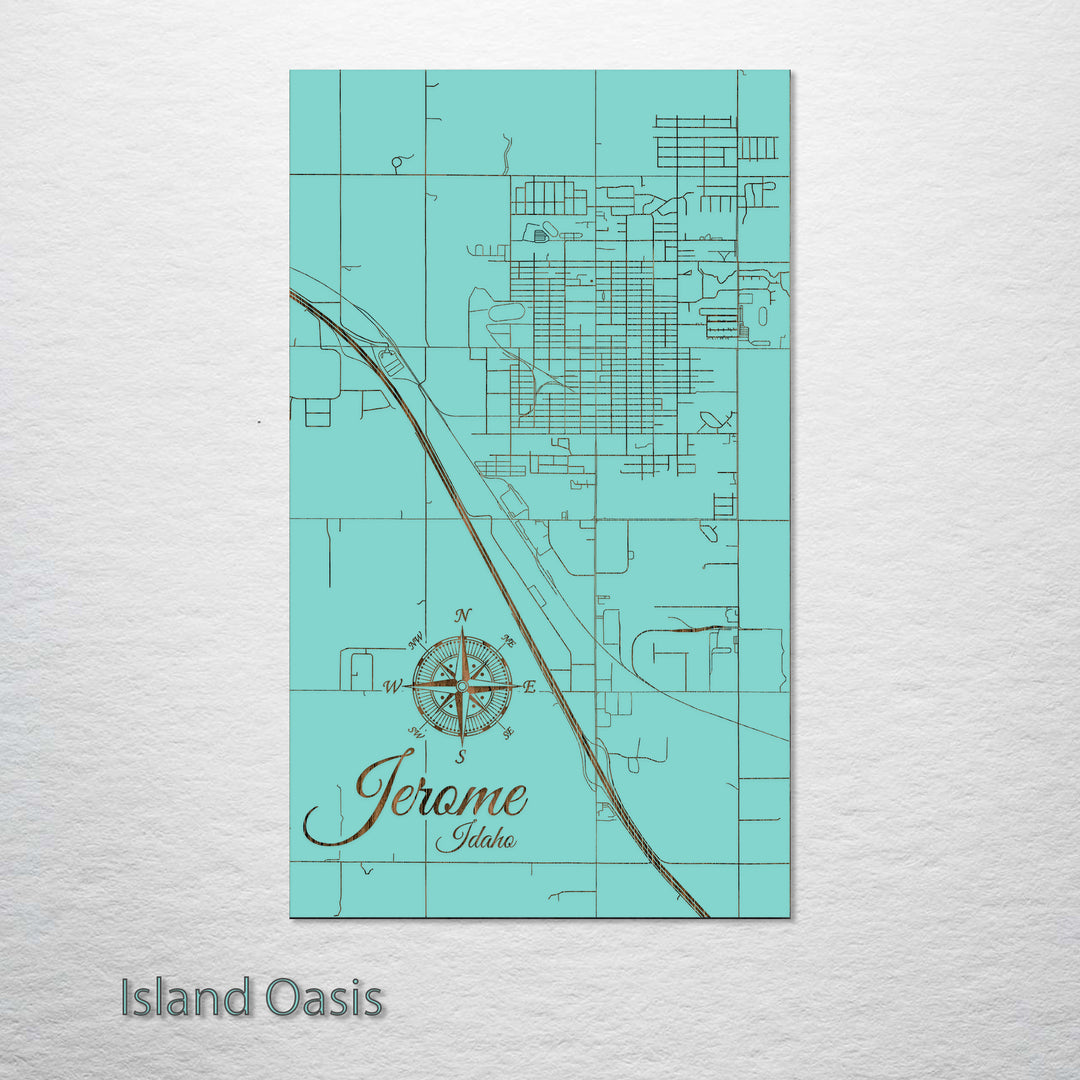 Jerome, Idaho Street Map