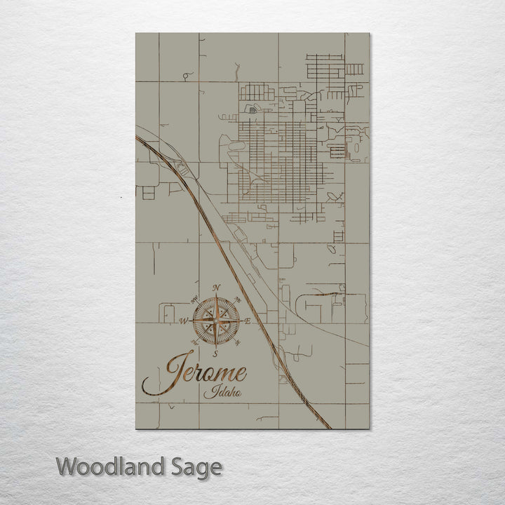 Jerome, Idaho Street Map