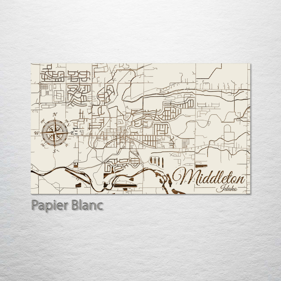 Middleton, Idaho Street Map